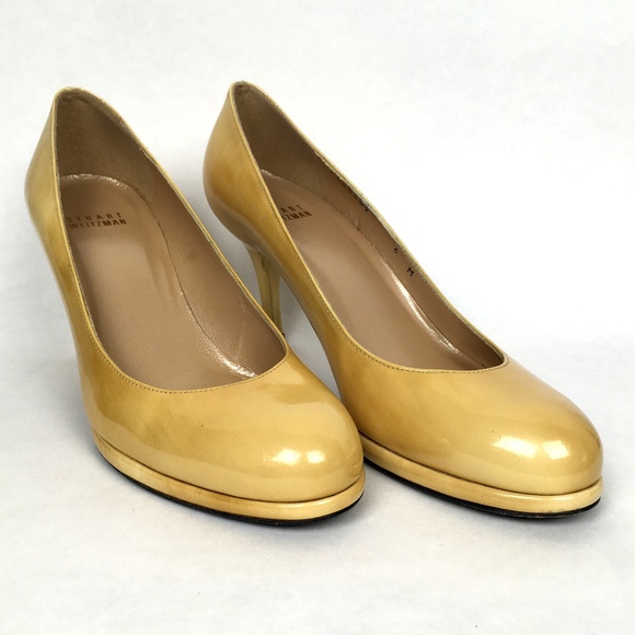 Stuart Weitzman Shoes - Stuart Weitzman Patent Leather Pumps Heel 6